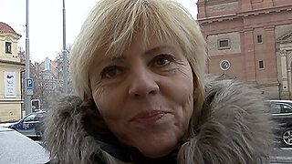 Old Czech Mature Lady Convinced To Fuck For Pov Video