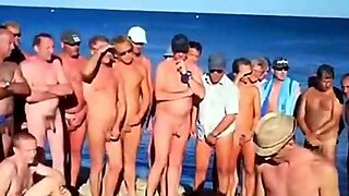 Sensational Public Nudist Orgy