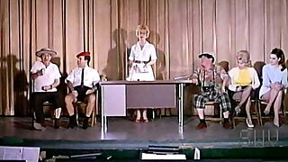 Vintage Striptease On Public