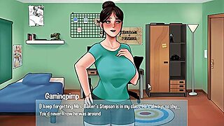 Abode Chores Part 1 - Spying On Stepmom In The Shower