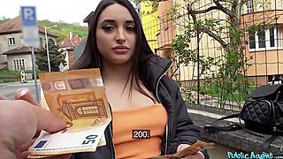 Sara Diamante Rides Thick Throbbing Cock With Her Panties On