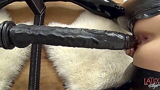 Anal Spreaders And Huge Dildos Used In A Kinky Amateur Compilation