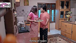 Indian Desi Bhabhi Fucked By Her Stepson In The Kitchen