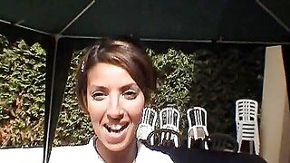 Hot French Housewife Fucking In Her Ass