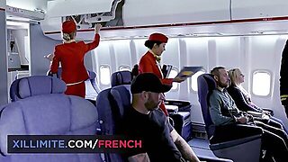 French Girls At Work - Stewardess Scene