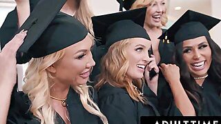 Adult Time - Slutty Milfs Reverse Gangbang Nerd Photographer! Charlie Forde, Bunny Madison, And More