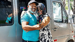 Bbw Ebony Mature Picked Up For Deep Anal