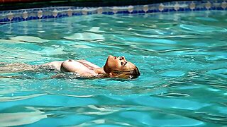 Redhead Beauty Nikki Sweet Enjoys Passionate Sex By The Pool