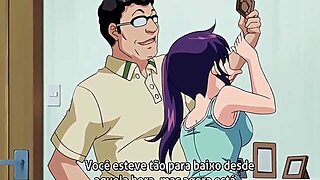 Vicious Grandad Banging A Hawt Youthful Gal (Purple Hair Cutie Comics)