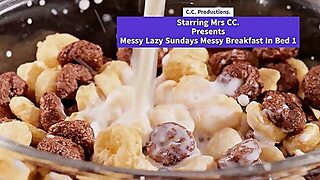 Messy Breakfast In Bed 1