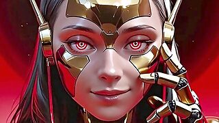 Sultry Sex Robot Gets Her Ass Stretched For Science Until Her Crevasses Are Filled With Cum