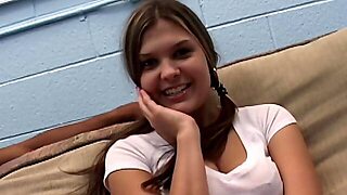 All Natural Vanessa Lynn Has Teen 18+ Pussy Smashed By Bbc