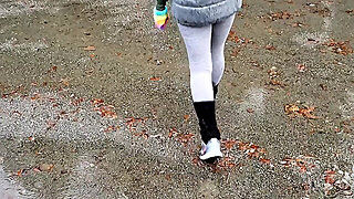 Soaking Wet Socks And Piss