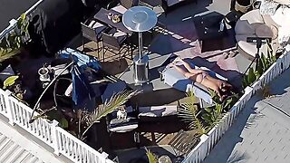 I Caught A Woman Sunbathing Undressed With My Drone!
